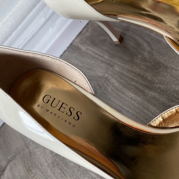 Women’s Guess by Marciano Fortuna ivory heels - Picture 10 of 13